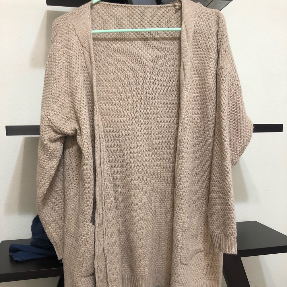 Khaki cardi